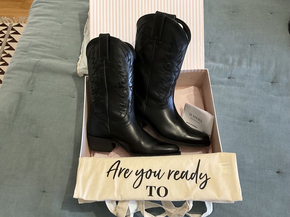 Botas IT Shoes pretas n-37