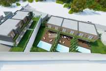 Lote com projecto aprovado para 3 moradias de luxo, com piscina e jard