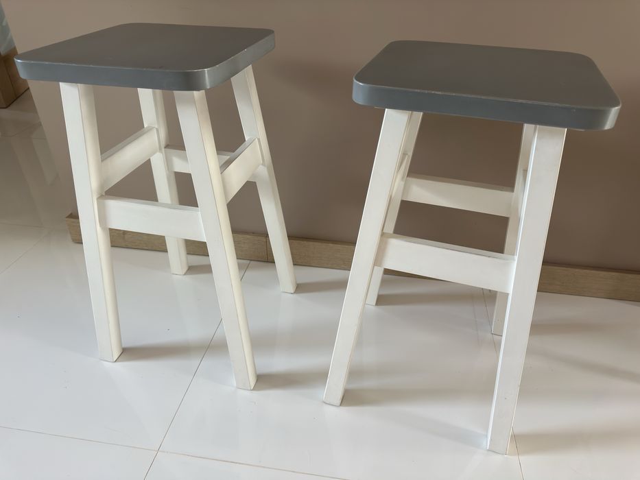 Hokery 70 cm taboret kuchenny drewniany