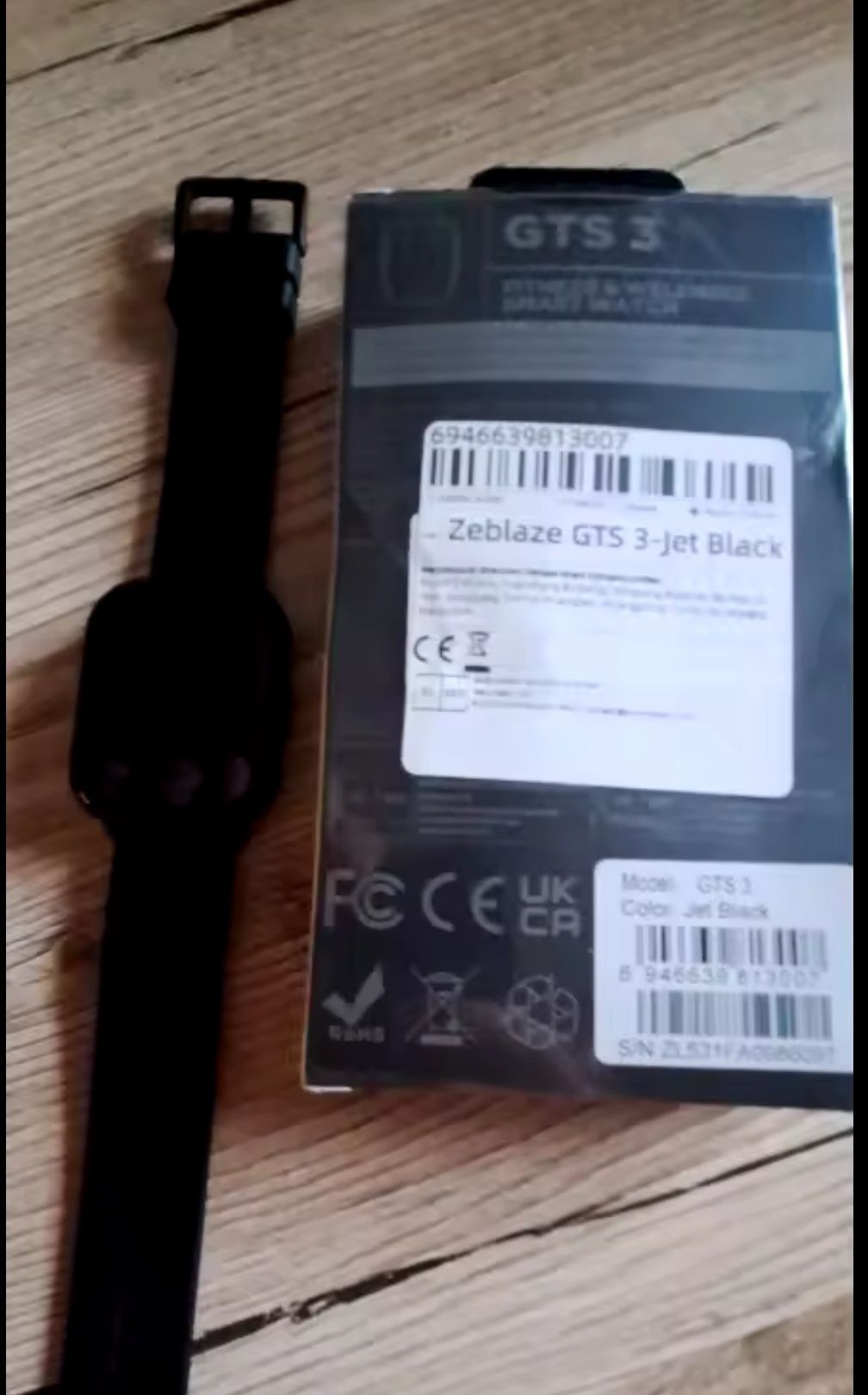 Продам смарт часы ZeblazeGTS3
