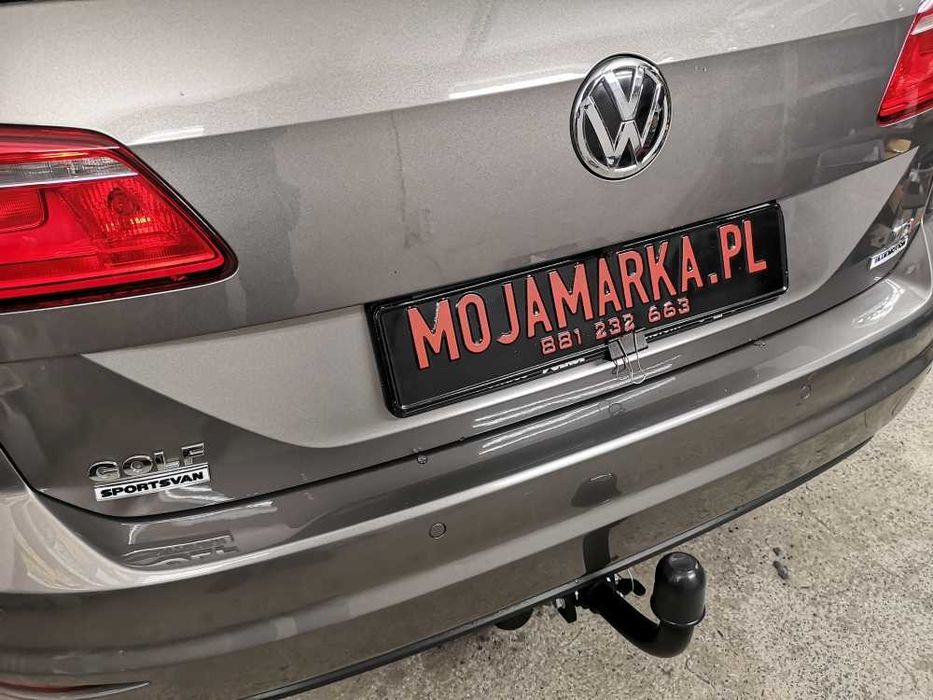 Hak Holowniczy Golf VII możliwy montaż kodowanie kamera czujniki fvat