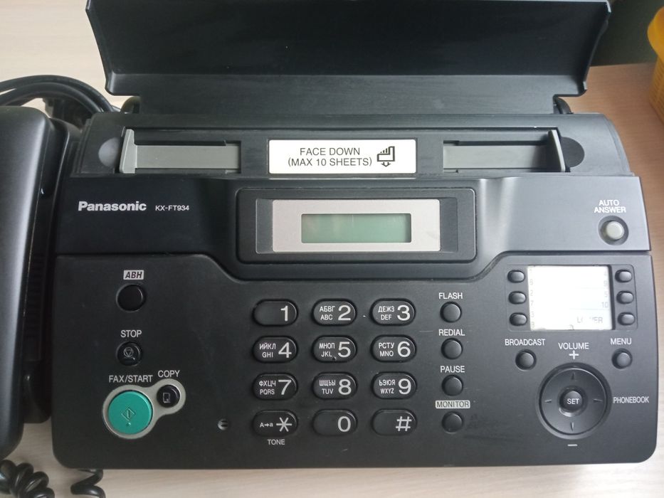 Телефон-факс Panasonic KX-FT 934