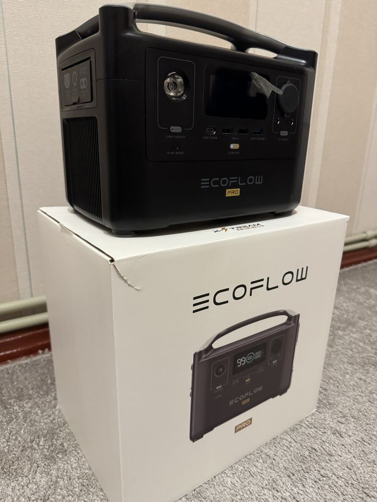 Терміново! Зарядна станція EcoFlow RIVER Pro (720 Вт·год)