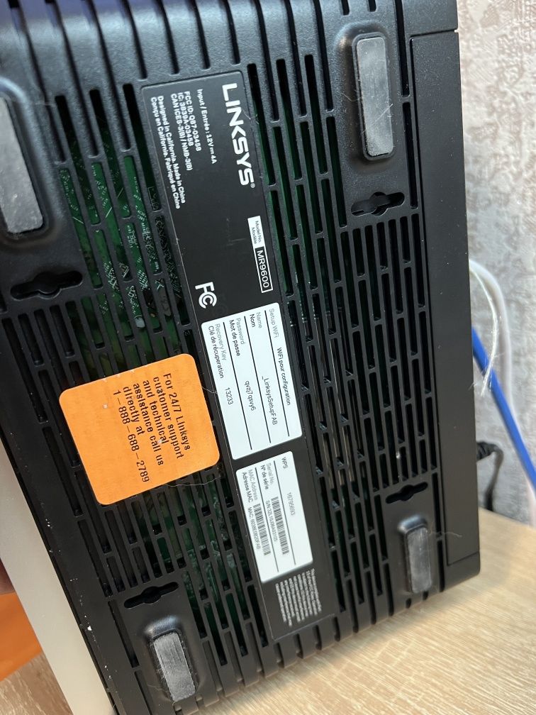 Роутер/Маршрутизатор Linksys MR9600 AX6000 WIFI 6