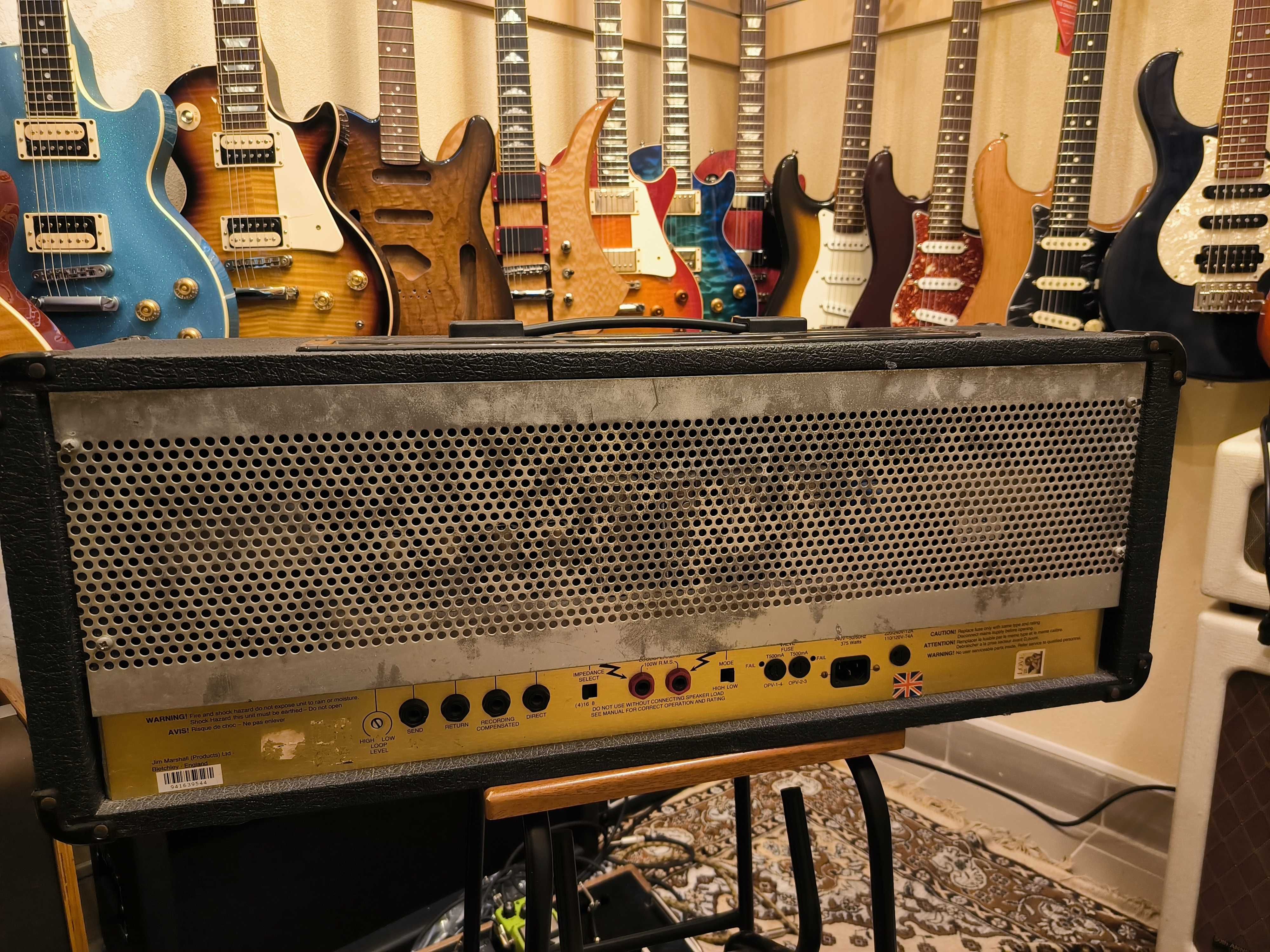 '1994 Marshall JCM 900 SL-X 100W лампова голова 2100 Model /5881 tubes