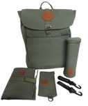 lassig green label plecak dla mam z akcesoriami adventure olive