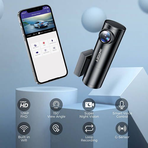 Відеореєстратор 4K Azdone M300 з WI-FI