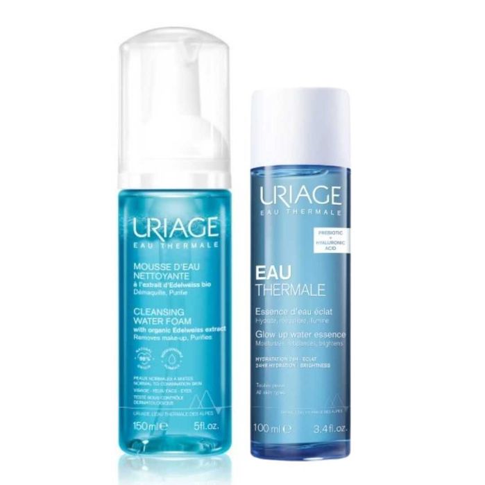 URIAGE: pianka do twarzy + rozświetlająca esencja do twarzy. Promocja!