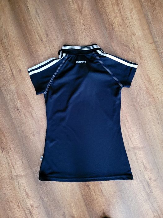 Granatowa koszulka Polo Adidas M damska