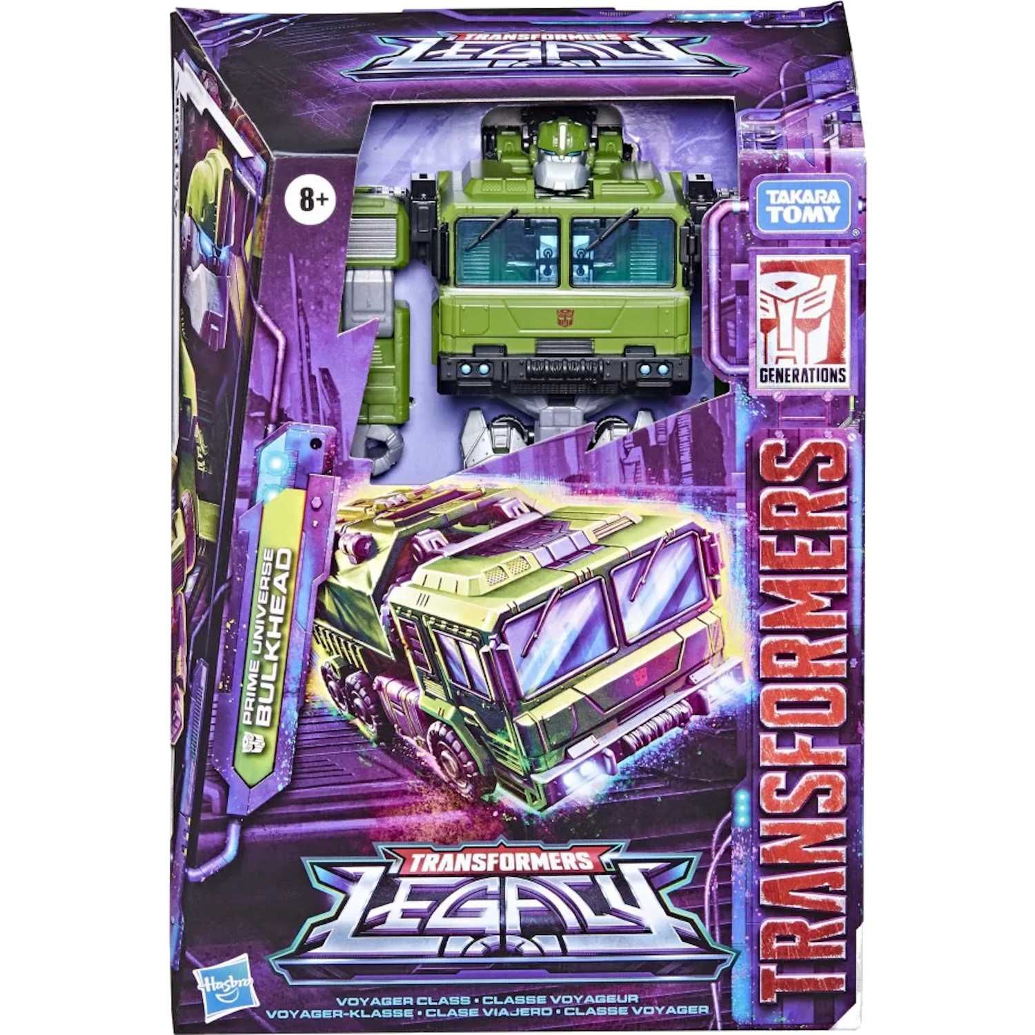 Transformers Legacy Voyager Class Tomy Autobot Prime Universe Bulkhead