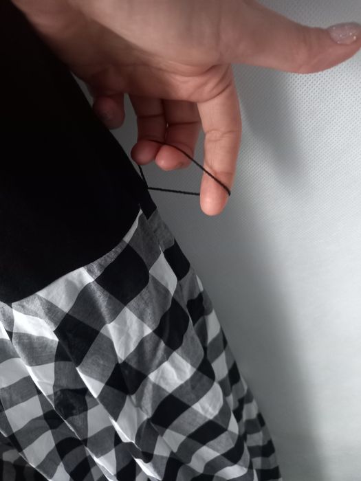 Sukienka w kratę 42