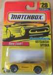 Mitsubishi spyder matchbox