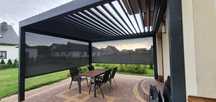 Pergola tarasowa aluminiowa Firmy AM Pergola System - Producent Śląsk