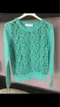 Sweter koronka rozm. 36/38