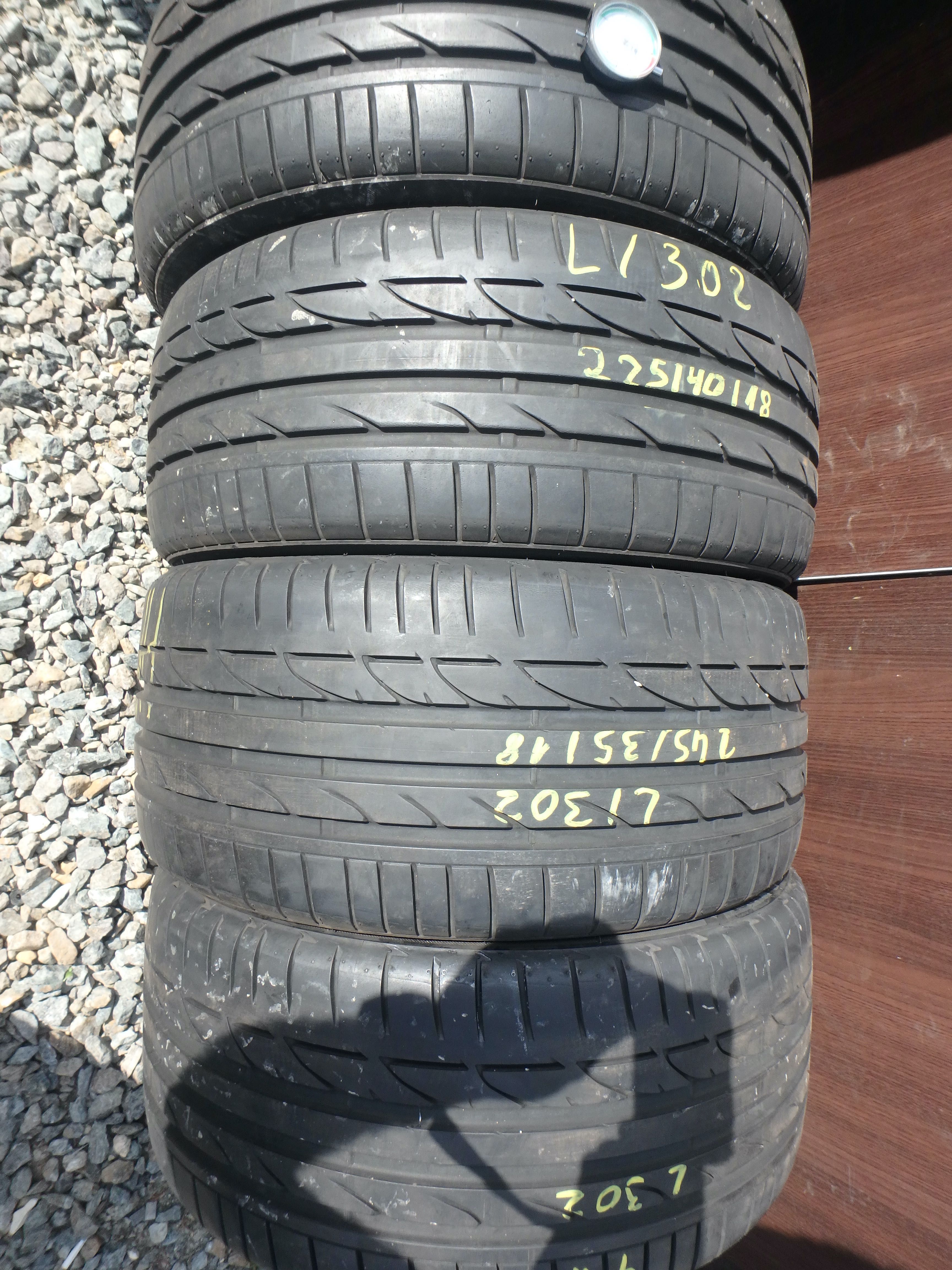 245/35r18  225/40r18  Bridgestone Potenza S001 RSC  BMW 4x