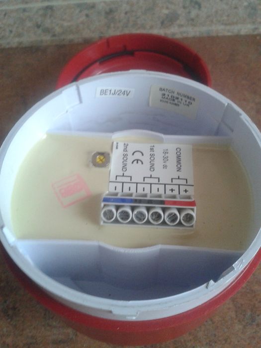Sygnalizator do systemu p-poż. - BE1J/12-24V.