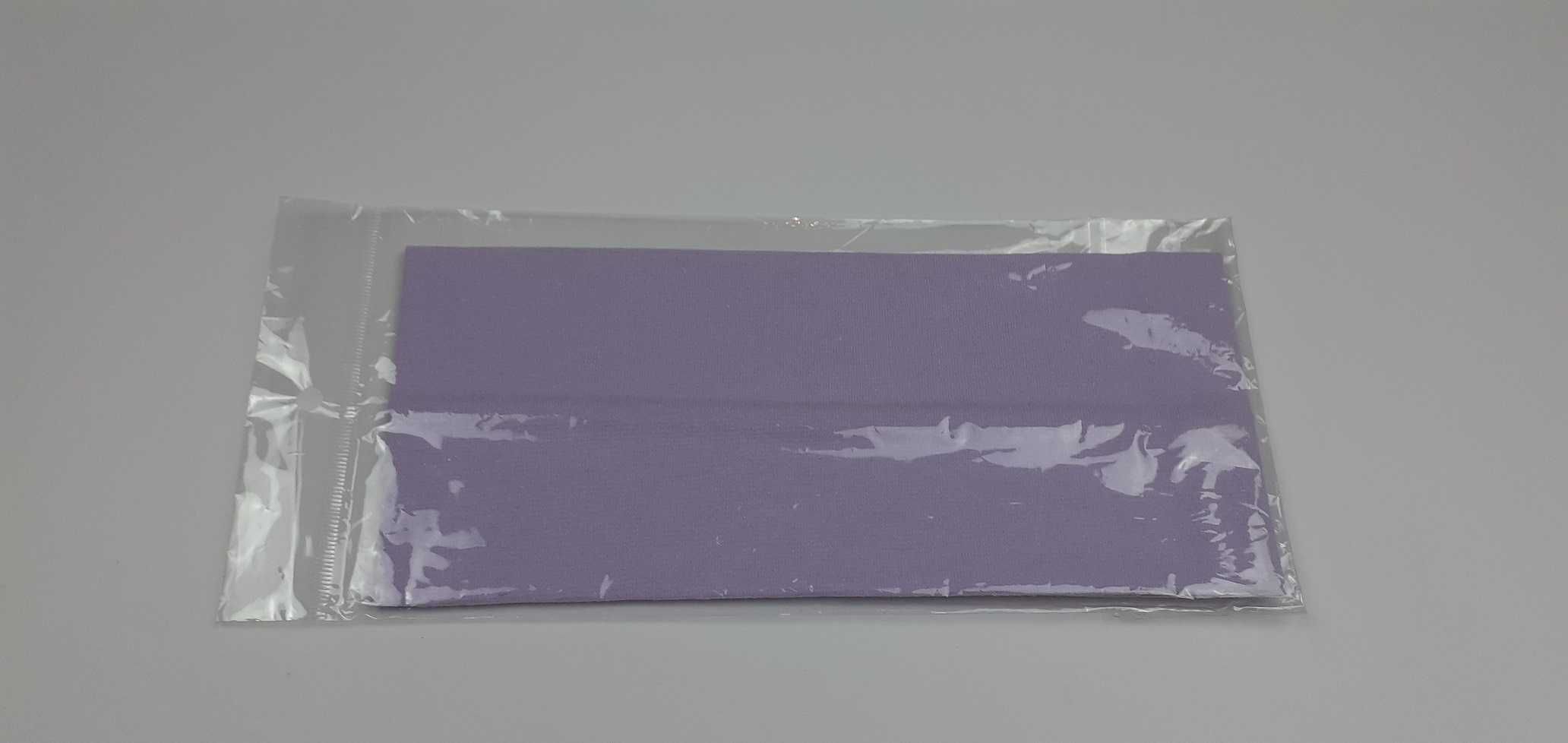 opaska, komplet opaskek 10 szt. materiałowe szerokie fioletowy