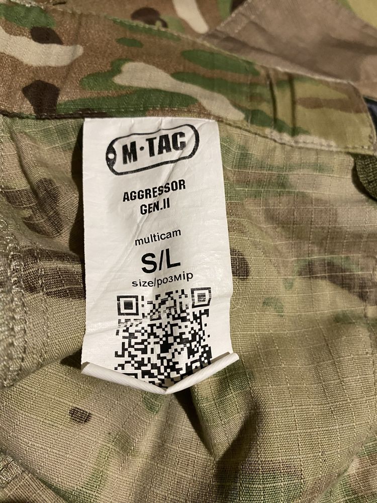 Тактичні штани M-TAC  AGGRESSOR GEN.ll multicam