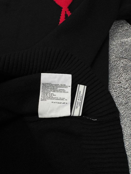 В'язаний светр AMI Paris кофта свитер Ами Париж