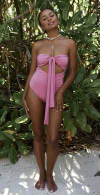 Laurella kostium kąpielowy, strój kąpielowy Fiji Pink roz. S