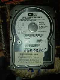 Жёсткий диск western digital 80gbytes