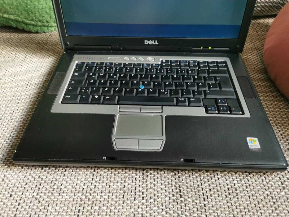 Laptop diagnostyka mechanik Dell D820 RS232 sprawna bateria XP Pro 32