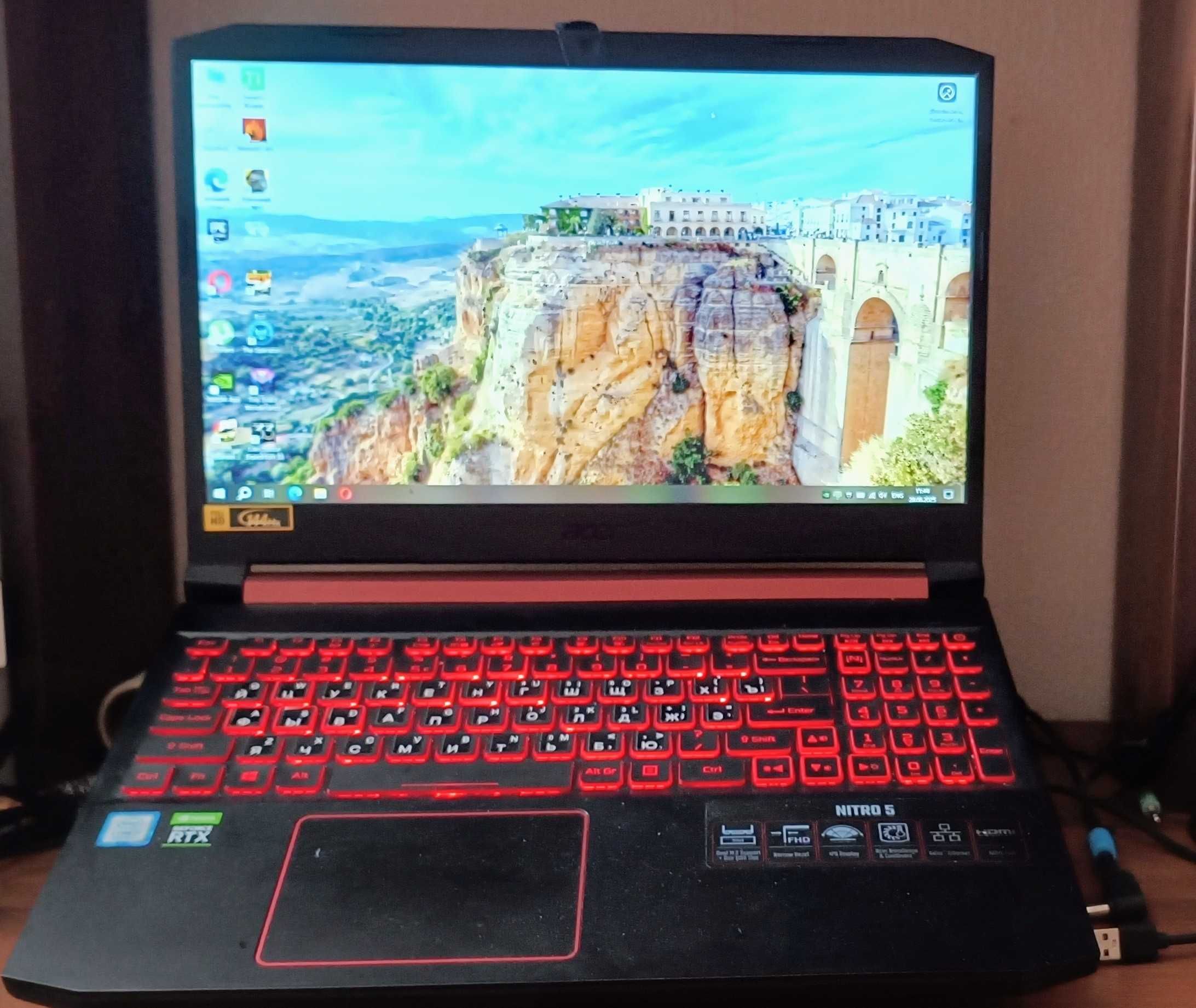 Acer NITRO 5 i7 9750h