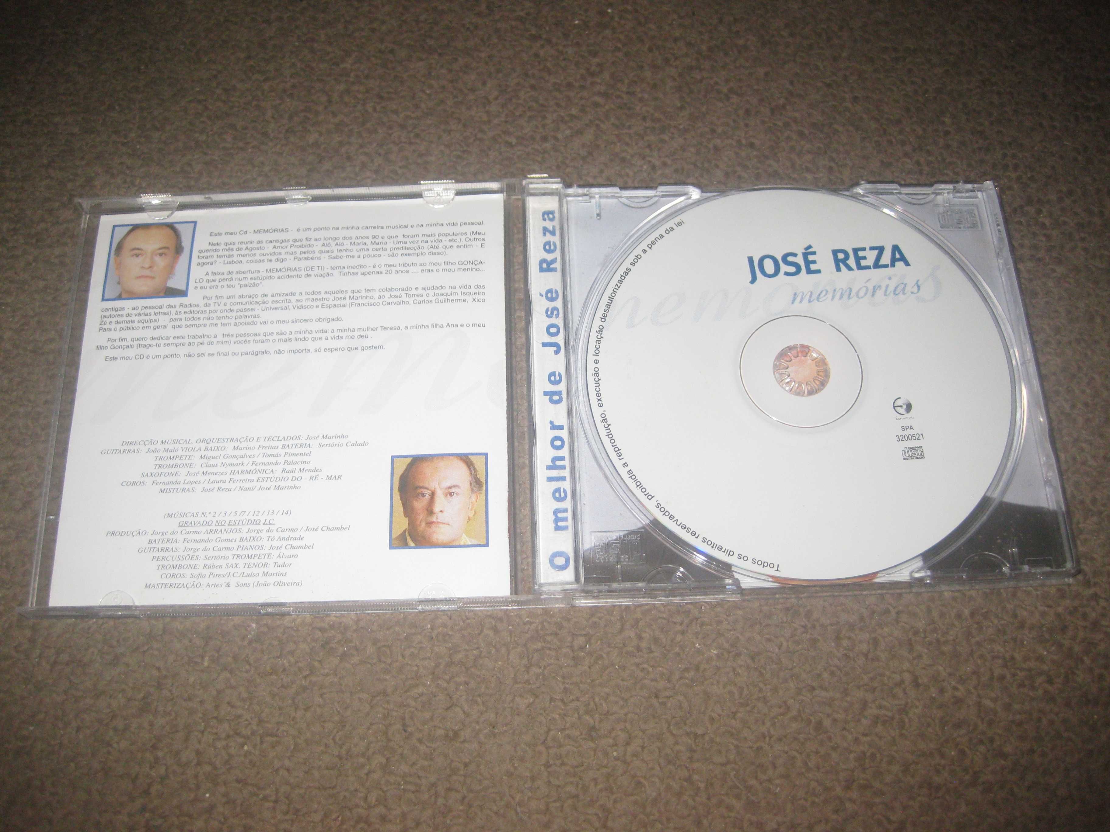 CD do José Reza "Memórias"