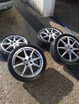 Jantes 17”com pneus 205/40 R17 em bom estado- Seat Ibiza e compatíveis