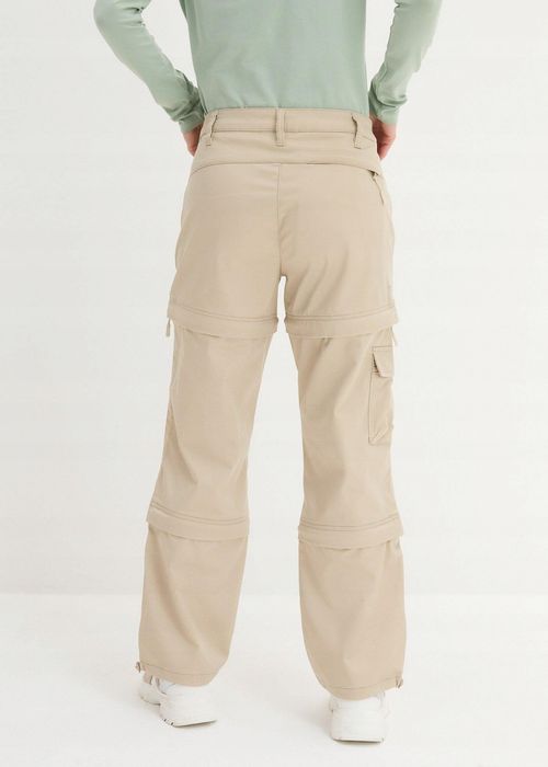 B.P.C spodnie funkcjonalne beżowe z odpinanymi nogawkami 52.