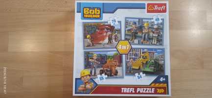 Puzzle Trefl Bob Budowniczy 4w1
