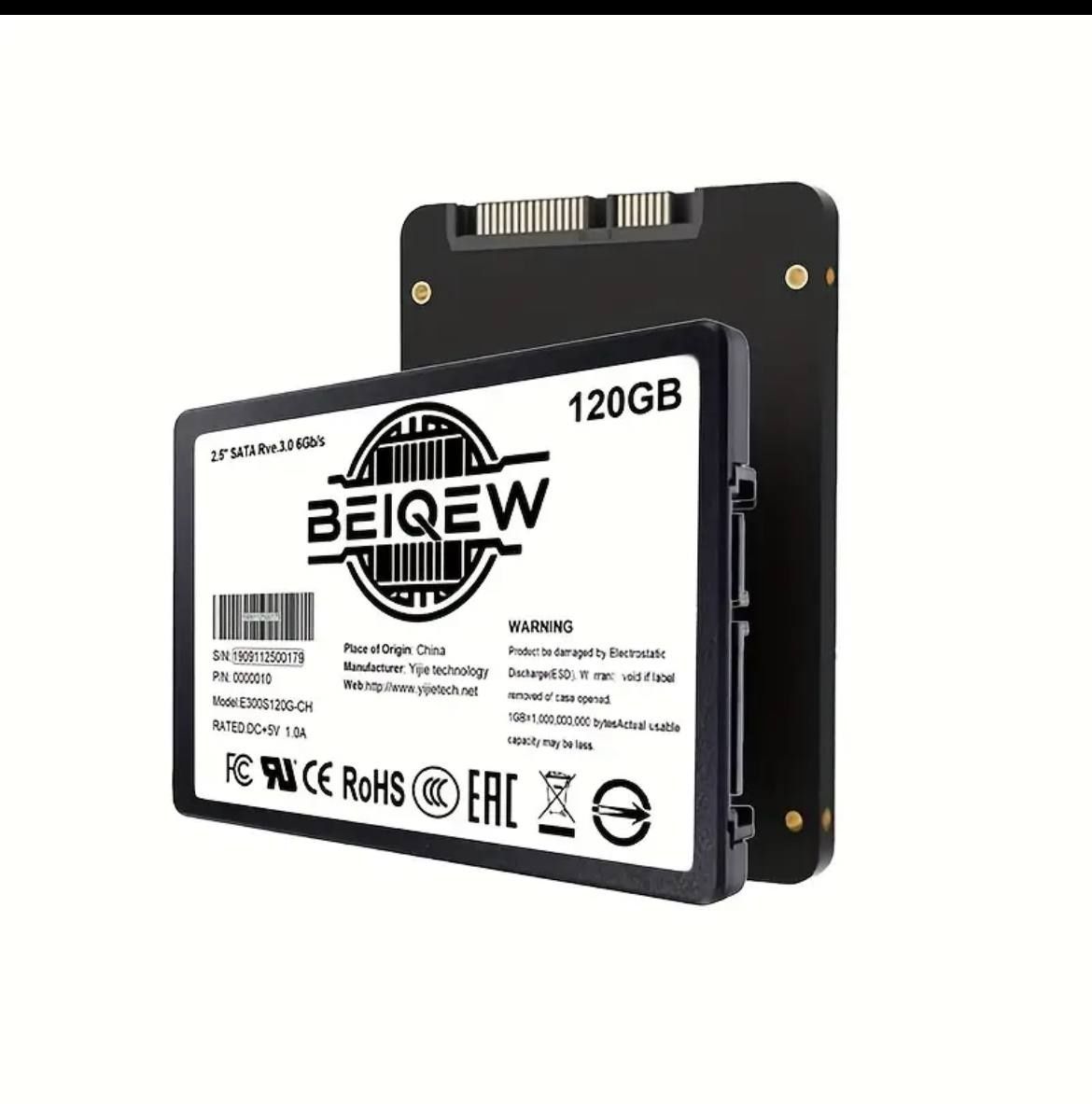 Нові SSD 128Gb; 240, 256, 360, 512Gb (SATA 2.5")