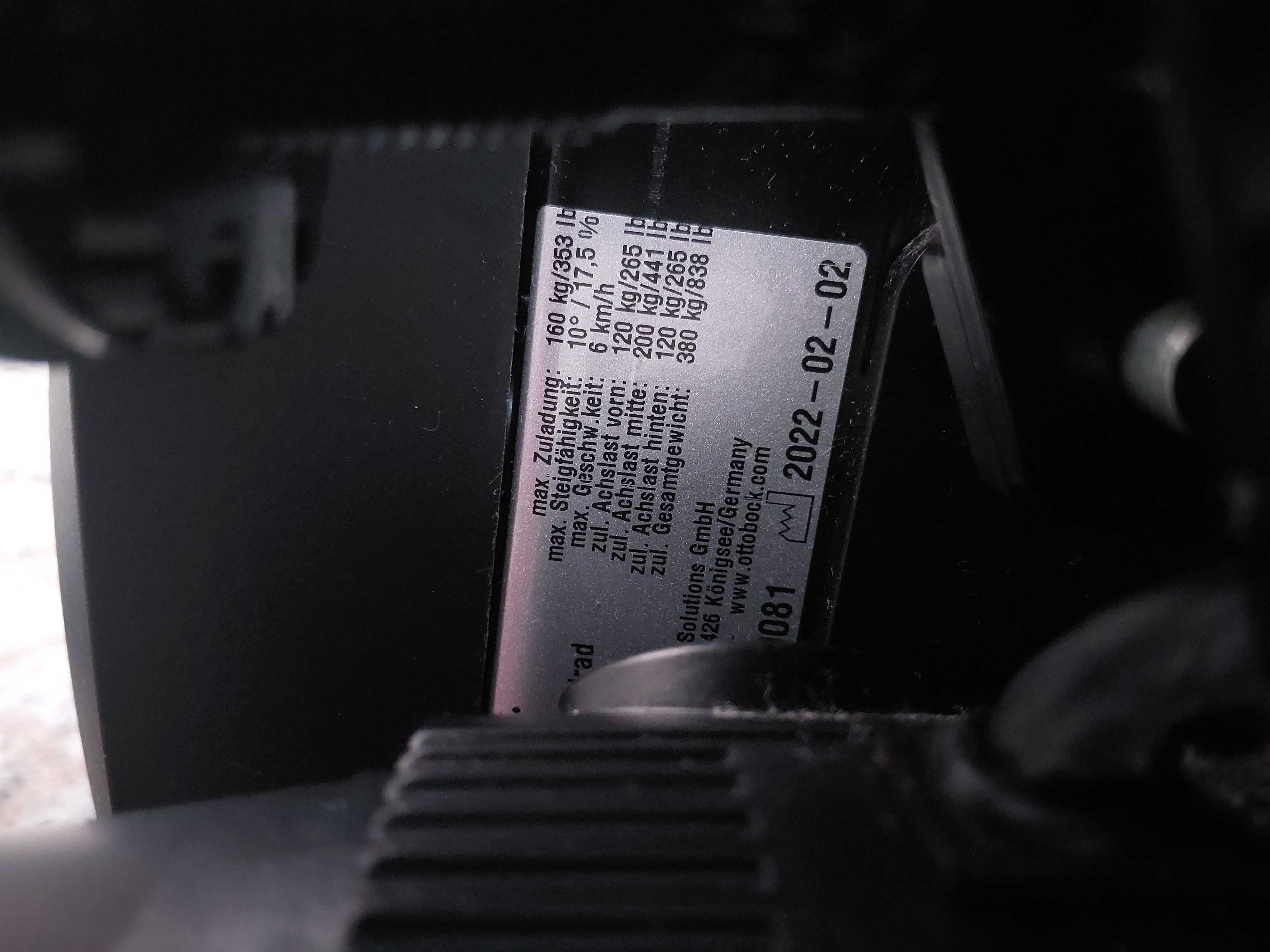 wózek inwalidzki elektryczny Ottobock JUVO B5, 2022r. winda tylko 90km