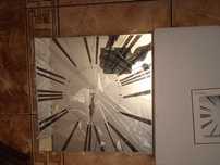 Zegar lustro 40 x 40