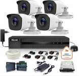 Zestaw monitoringu Hilook 4 kamer 5MPx TVICAM-B5M