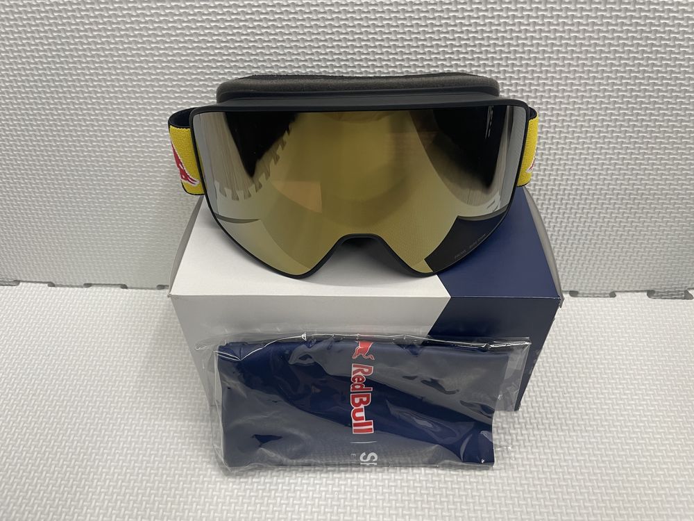 Gogle narciarskie Red Bull Spect Prime 06 Gold Snow