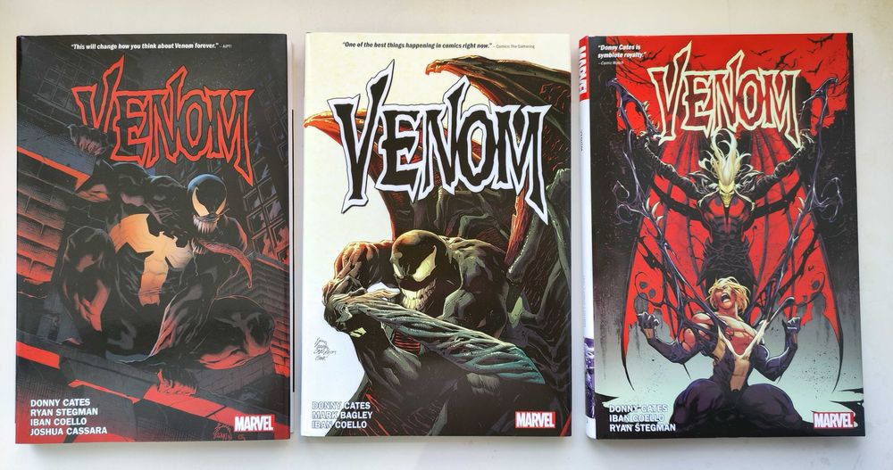 лот (3 книги) комікс англійською Venom by Donny Cates OHC (Marvel)