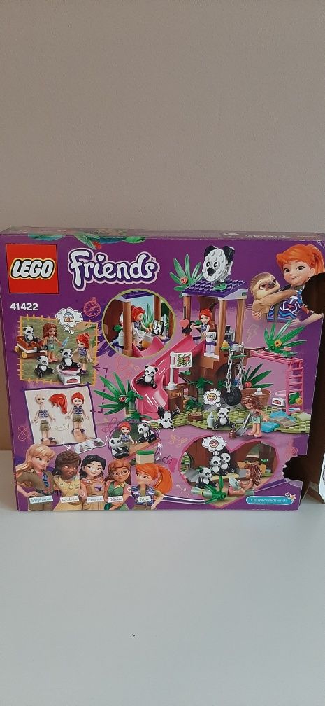 Klocki Lego Friends 41422 Domek Pand na drzewie