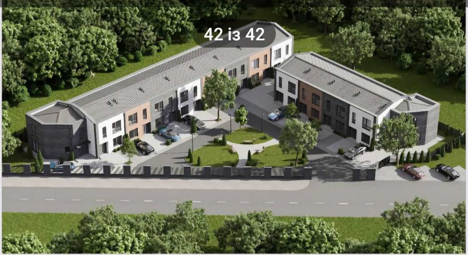 Таунхауси в мальовничому Ворзелі! 4 кімнати, газ.