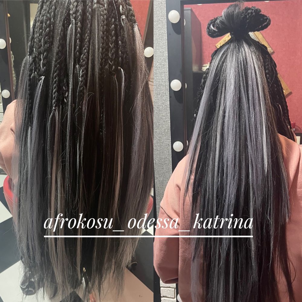 Афрокудри, дредокудри , де наращивание, Афрокосы