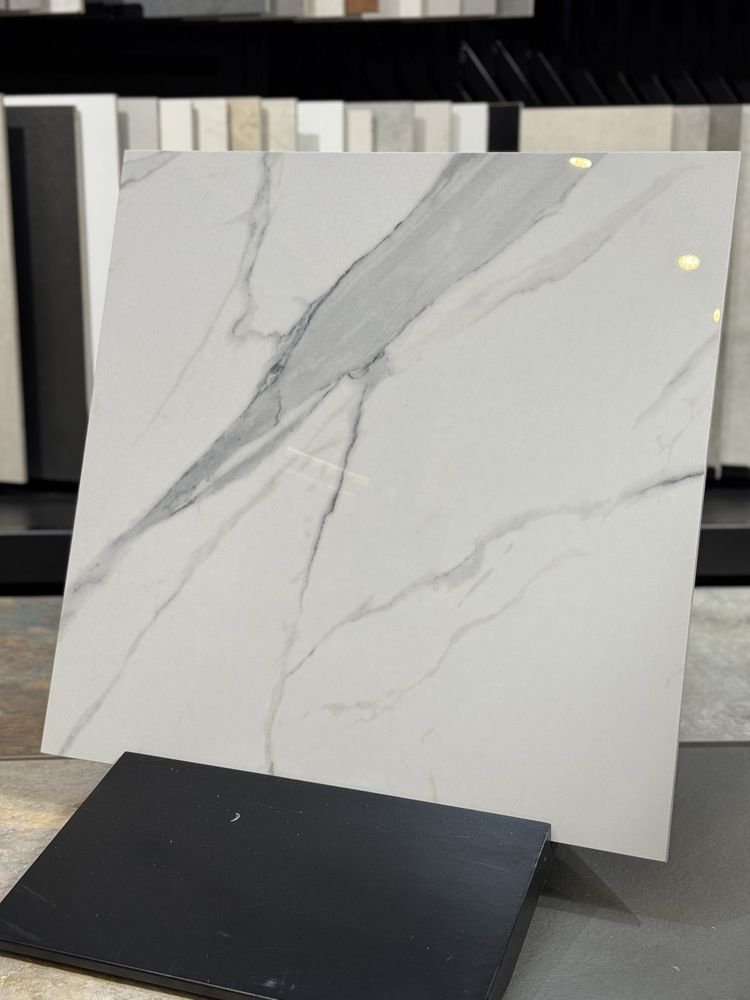 Płytki Calacatta 59,8 X 59,8 Poler Gres Szkl. Paradyz marmur