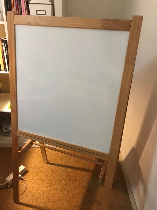 Quadro de giz/canetas para crianças + desenhador de secretaria