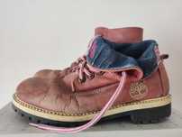 Buty Timberland trapery damskie 38 23cm różowe skóra naturalna