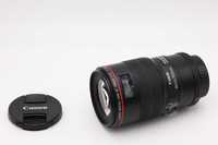 Canon EF 100 mm F 2,8 L Macro IS USM zadbany obiektyw