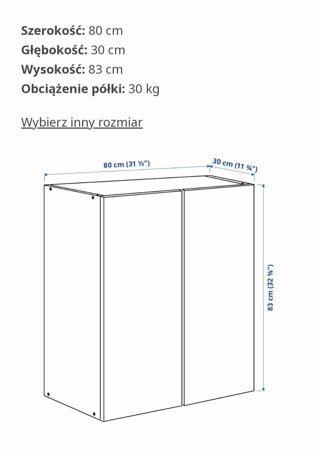 Szafka Ikea biała