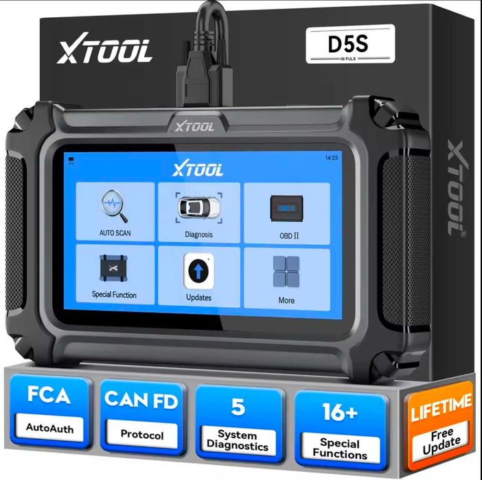 XTOOL D5S skaner interfejs diagnostyczny dożywotnia aktualizacja
