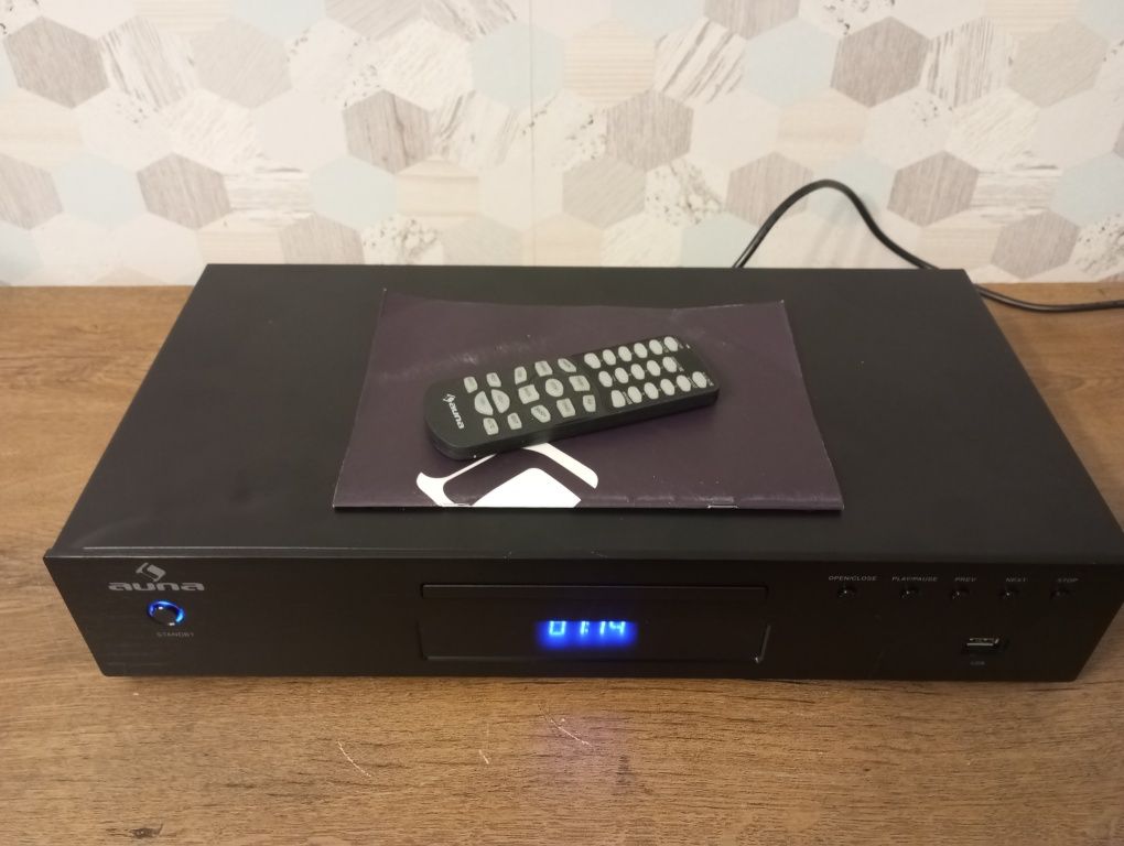 Odtwarzacz CD Auna AV2-CD509 z pilotem