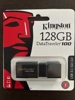 PENDRIVE KINGSTON DataTraveler 100 128 GB nowy