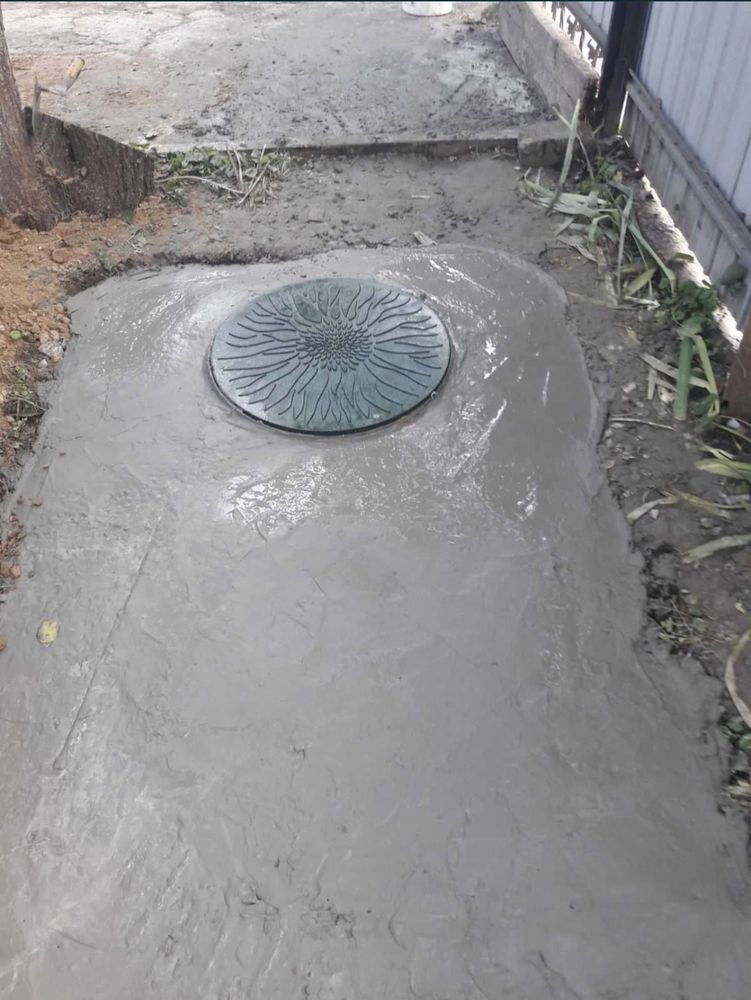Сливная яма копка септиков водопровод земляные работы канализация