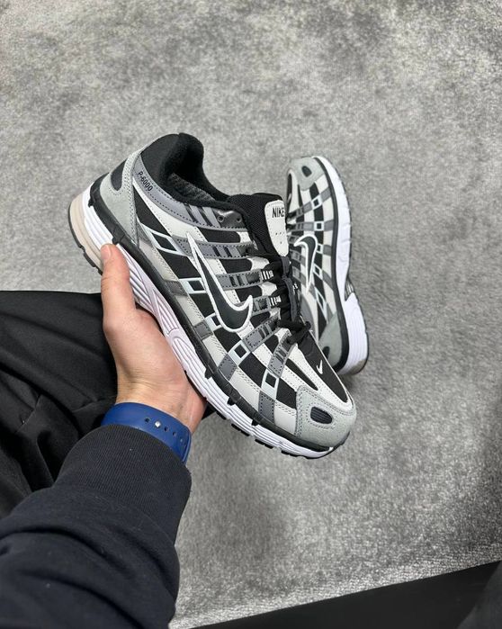 ТЕРМО ДО -10° Кроссовки Nike P-6000 White Grey Gore-tex (36-45)